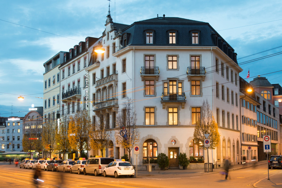Hotelansicht von vor